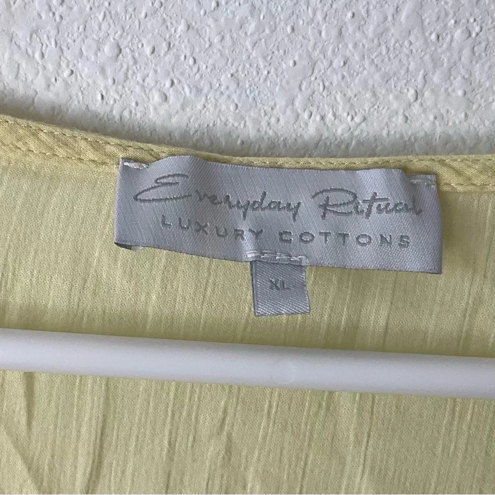 Everyday Ritual Diane Cotton Duster Robe - Picture 2 of 4